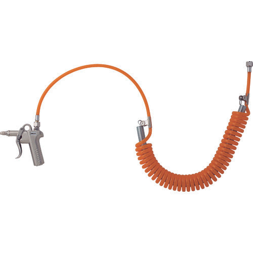 TRUSCO 取替用スプリング式ウレタンコイルホース 2m SC-3S 1 本