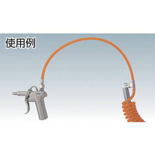 TRUSCO Replacement Spring Type Urethane Coil Hose 8m SC-10S 1 Piece