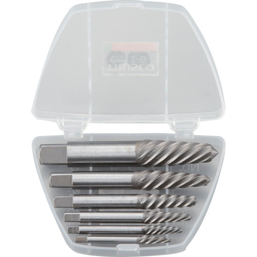 TRUSCO 엑스트라 액세서리 라센 타입 6 개 세트 플라스틱 케이스 EXS-1816 1 S