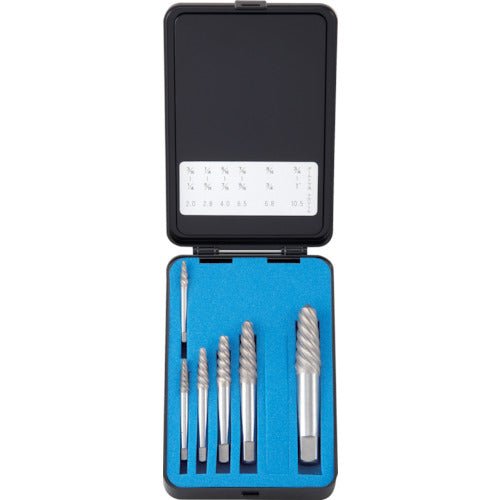 TRUSCO Extractor 세트 라센 형 6 개 세트 수지 케이스 포함 EXS-1816S 1 S