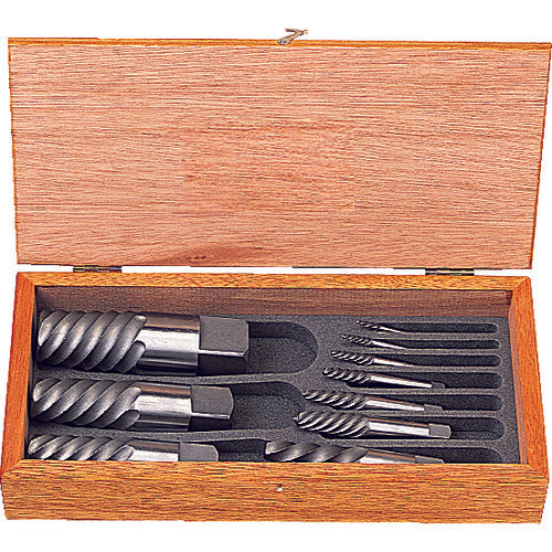 TRUSCO Extractor 세트 라센 형 10 개 세트 나무 상자 들어가기 EXS-1826 1 S