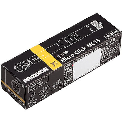 PROXXON プロクソン トルクレンチ マイクロ・クリック MC15 83345 1 個
