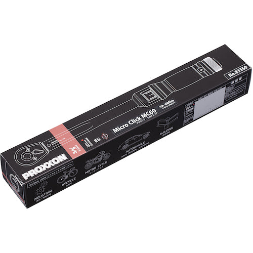 PROXXON プロクソン トルクレンチ マイクロ・クリック MC60 83350 1 個