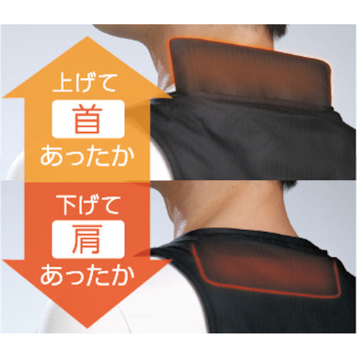 リンクサス F−H−Vハーネス型ヒートベスト本体 M/L FHV-HOT-M/L 1 着