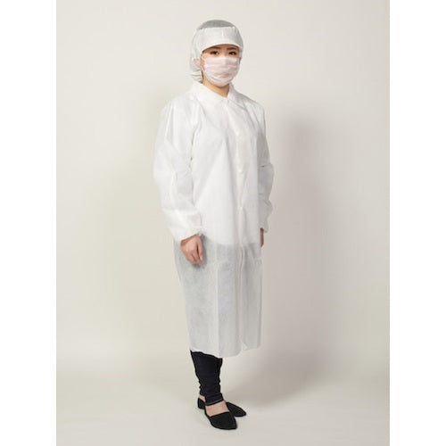 Tokyo Medical Nonwoven Children's Lab Coat, Medium Size, Pack of 5, FG-310M, 1 Bag