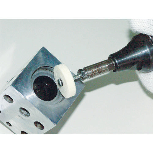 TRUSCO 나일론 미니 휠 펠트 Φ25X축 직경 3 1Pk(상자) 25장 NM25-F 1 PK