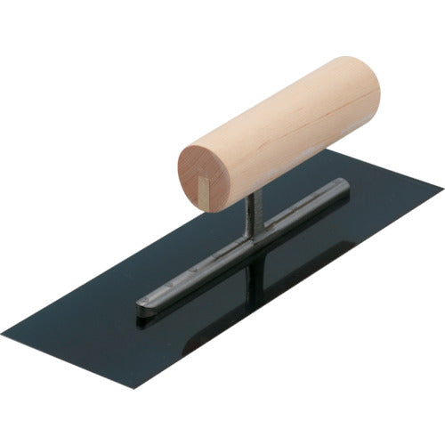 カネ三 油焼角鏝 元幅90×先幅90 コテ長さ270mm AKK-270 1 丁