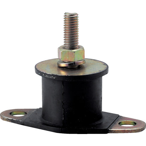 TRUSCO Round Anti-Vibration Rubber, Single Washer Type, Maximum Load 2750N, TA713, 1 Piece