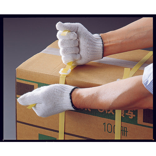 TRUSCO 手締用PPバンド 15.5mmX1000m巻 黄 TPP-155 1 巻