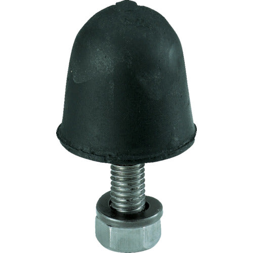 TRUSCO ゴムストッパー 外径30mm 高さ31mm ボルト径8 EH-30 1 個
