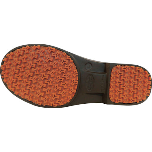 Kita Soft EVA Rubber Safety Short Boots KR7050 Brown LL (26.5-27.0) KR7050-BR-LL 1 pair