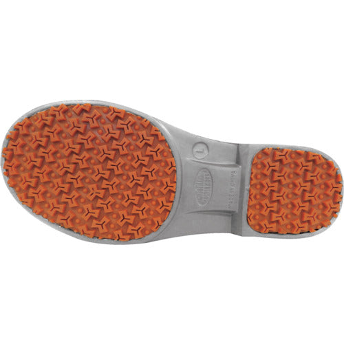 Kita Soft EVA Rubber Safety Short Boots KR7050 Gray XL (27.5-28.0) KR7050-GRY-XL 1 pair