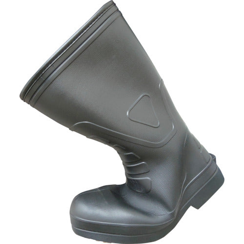 Kita Soft EVA Rubber Safety Boots KR7030 Black L (25.5-26.0) KR7030-BK-L 1 pair