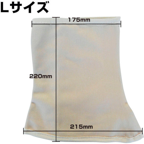 Kita Gaiters (Canvas) Velcro Type No. 9510 Natural Color L NO9510-KINARI-L 1 Pair