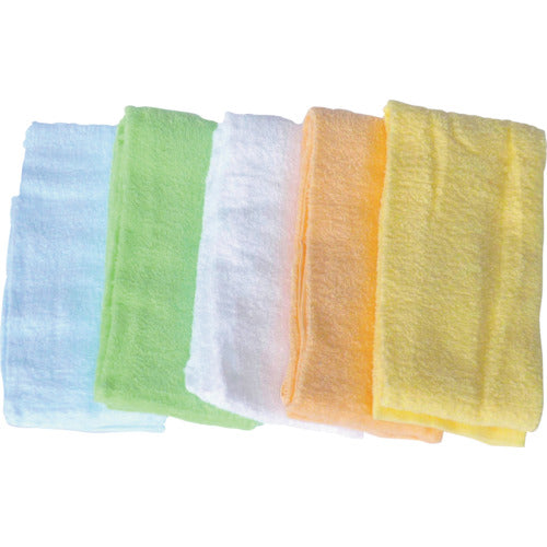 Kita Long Towel 5-Piece Set No. 9950 Pastel Color Assortment Approx. 100 x 34 cm NO9950-PASTELCOLOR 1 Set