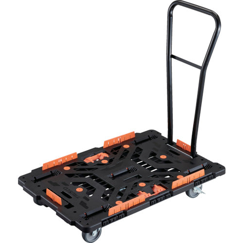 TRUSCCO 연결식 수지제 평대차 비틀 900X600 자재 5륜 내 2륜 스토퍼 부착 탈착식 핸들 부착 코볼레 고정 세트