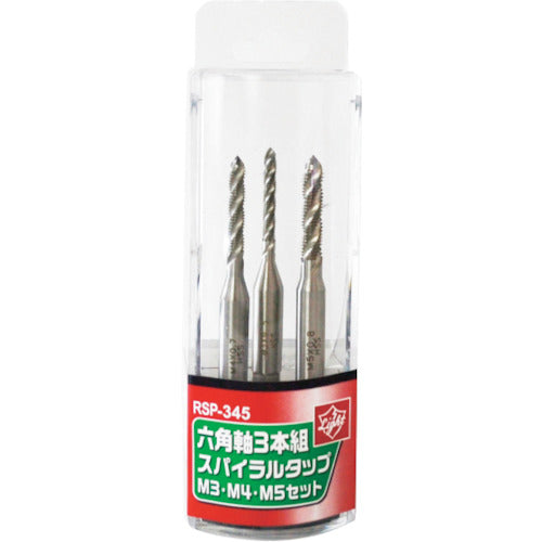 라이트 육각축 나선형 탭 3개 세트 RSP-345 1 S