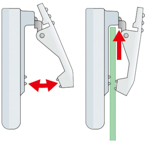 OP U-type name tag U-60 1 piece