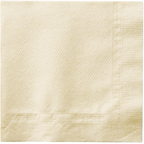 Daikoku New Unbleached Paper Napkins, 4-Fold, 31221, 1 Set