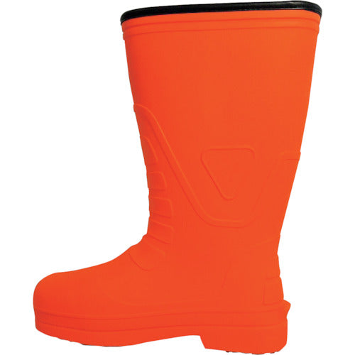 Kita Soft EVA Rubber Safety Boots KR7030 Orange M (24.5-25.0) KR7030-ORA-M 1 pair
