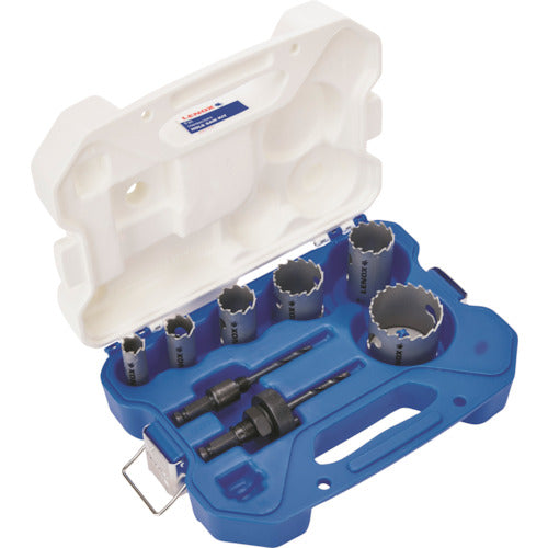 LENOX 스피드 슬롯 초경 칩 홀소세트 배관용 PSET6 LXAH3PSET6 1 S