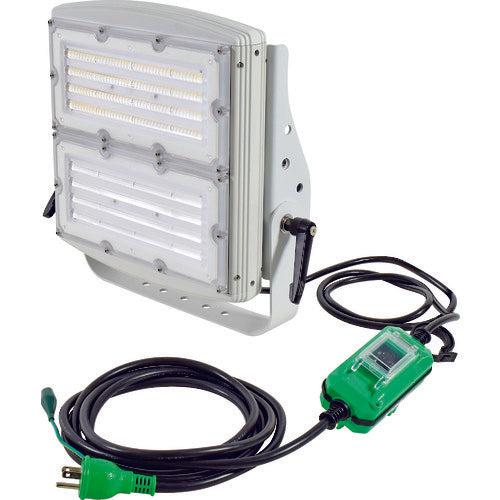 NICHIDO スクエアライト200W 電源装置一体型 昼白色 調光式 LEIS-200DIM-JW-50K 1 台