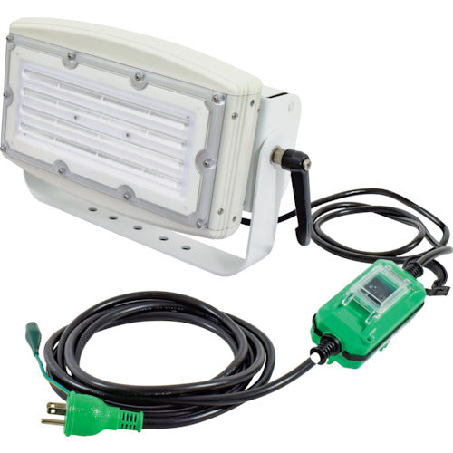 NICHIDO Square Light 100W Integrated Power Supply Daylight White Dimmable LEIS-100DIM-JW-50K 1 Unit