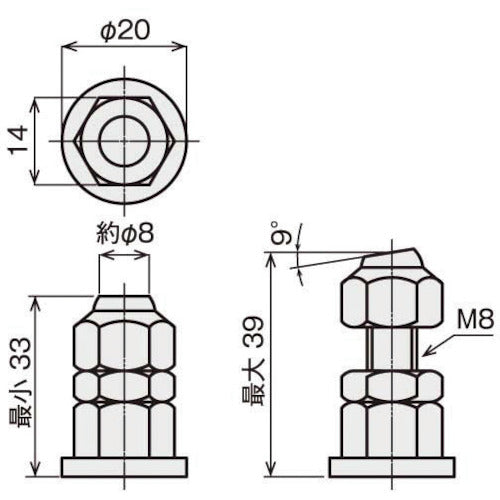New Strong Azuki Jack (Serrated Type) S-50SS-W 1 pc