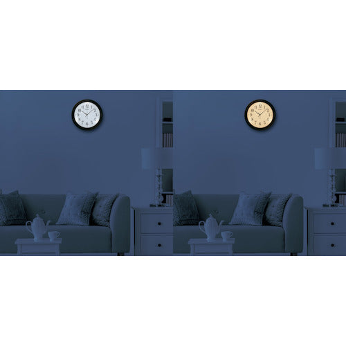 SEIKO 자동 점등 전파 걸쇠 시계 KX261B 1개