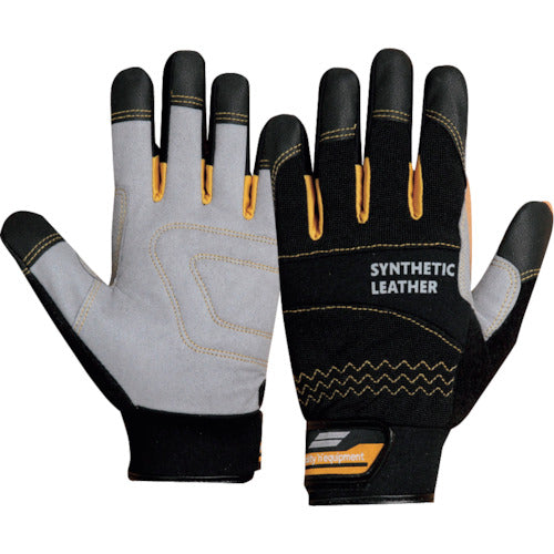 Otafuku Heavy Duty Microfiber Gloves Black x Gold S K-85-BK/GL-S 1 Pair