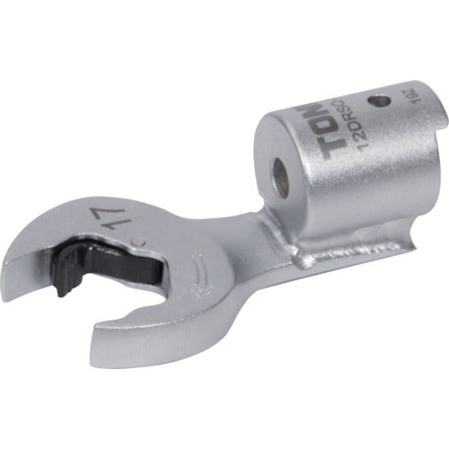 TONE 差替式トルクレンチ用交換クイックスパナヘッド 全長218mm 二面幅22mm 22DRSQ-22 1 個