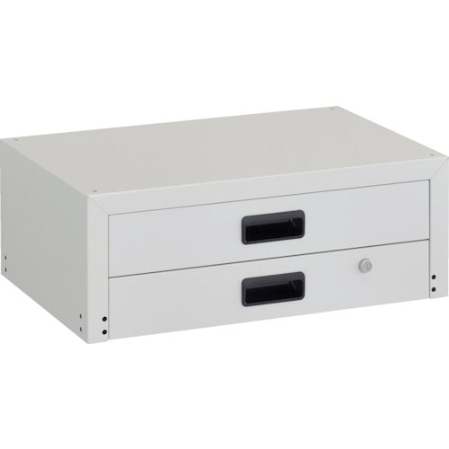 TRUSCO Tool Wagon, Rabbit Wagon, 2-Drawer, 600 x 400, White, RBW-64X W, 1 Unit