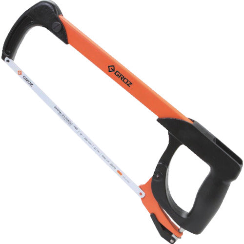 GROZ Tension Adjustable Hacksaw Frame (for 300mm Blade) HF/40/BL 1 pc