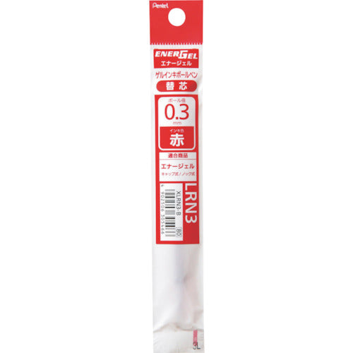 ペンテル エナージェルリフィル LRN3 赤 XLRN3-B 1 本