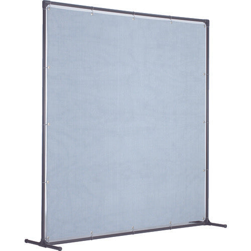 TRUSCO 火花用衝立 単体型 2000XH2000 固定足タイプ YK-2020 1 台