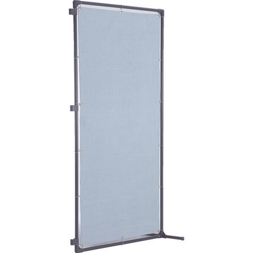 TRUSCO Spark Protection Screen, Connectable Type, 1000XH2000, Fixed Leg Type, YKS-1020, 1 Unit