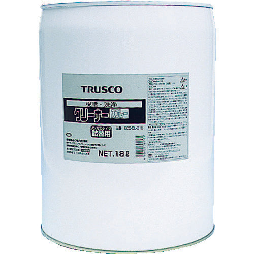 TRUSCO α 클리너 18L ECO-CL-C18 1 캔