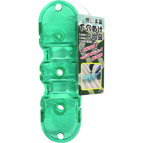 DAIDОHANT 波板工具 下穴あけ治具 2.5、5.5、6.5mm 10179585 1 個