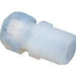 Fluorochemical PFA Male Connector (abacus type seal) SFH-8-R3/8 NR1062-036 1 pc