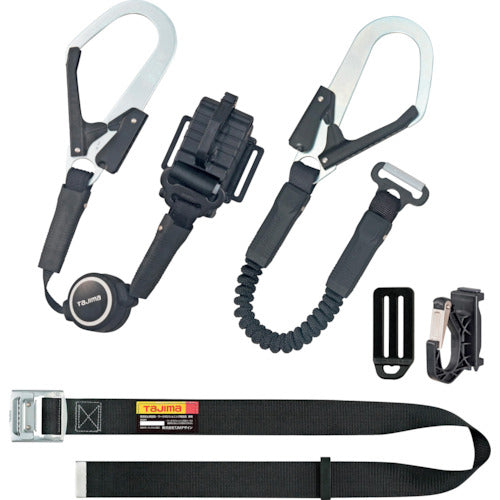 Tajima ER150 Vertical L1 Double Steel Belt M Set for Waist Belt B1SMER-TL1WBK 1 pc