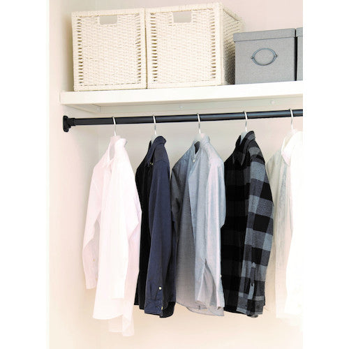 TONBO Telescopic Rod, Super Strong Wedge Interior Pole, KP-104, 50-20kg, Iron A Black, 25288, 1 piece