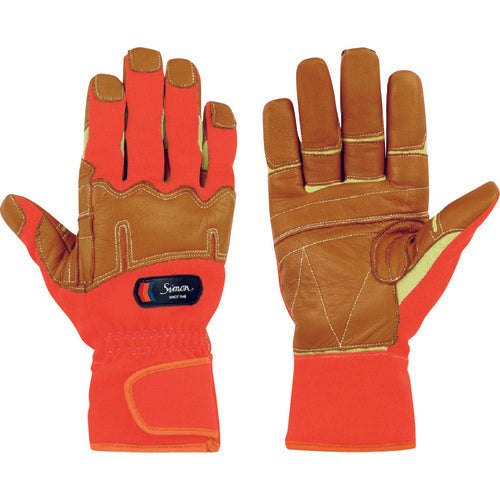 시몬 방화 장갑(방수 타입) KG-190R 3L KG190R-3L 1쌍