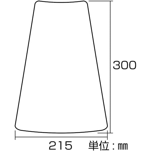 녹십자 주차 금지 스티커 표지 주차 금지 삼가해주십시오 RC-1WS 300×215mm