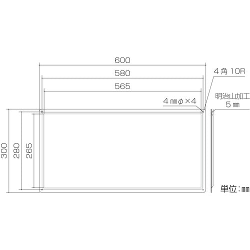緑十字 消防・危険物標識 少量危険物貯蔵取扱所 KHT−32SS 600×300mm ステンレス 053432 1 枚