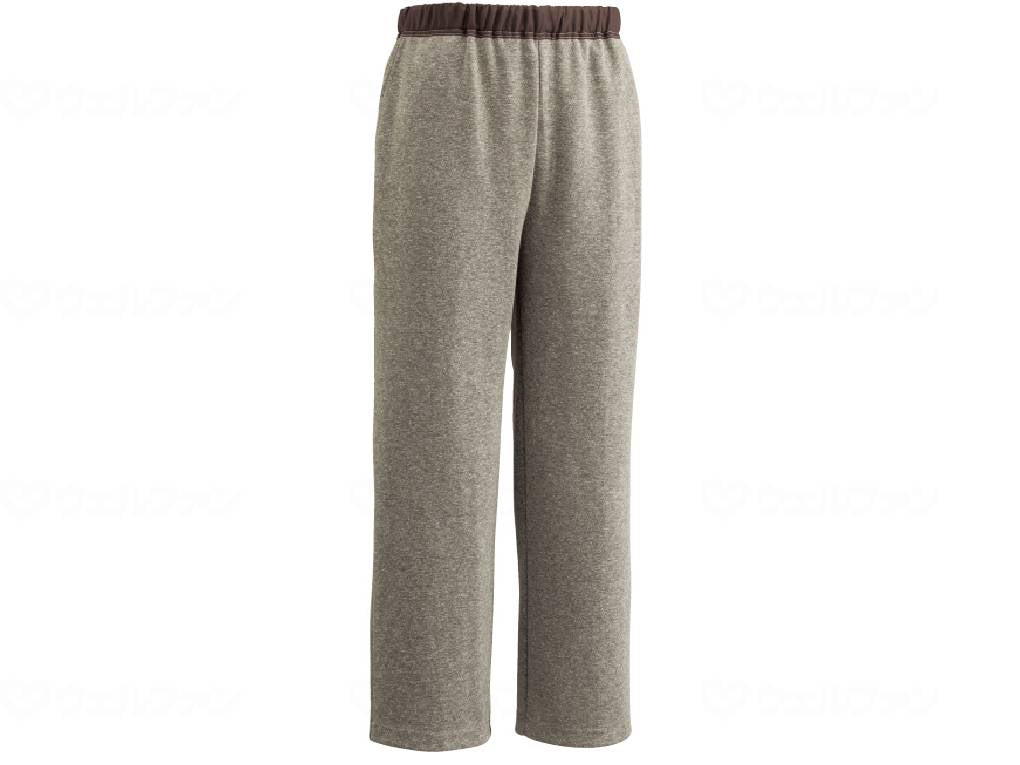 Care Fashion Men's Smooth Knit Pants, Mocha, LL