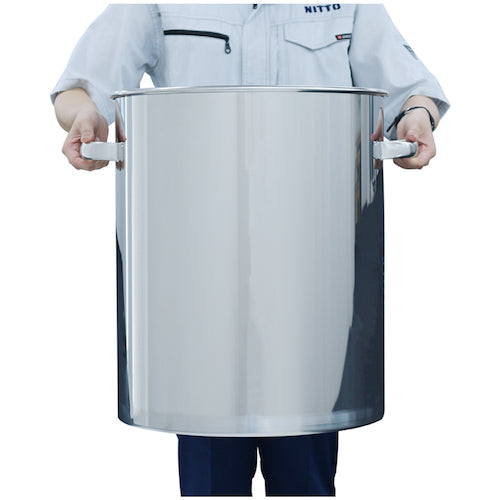 MONOVATE 스테인리스 범용 용기(손잡이식) 70L ST-43H 1개