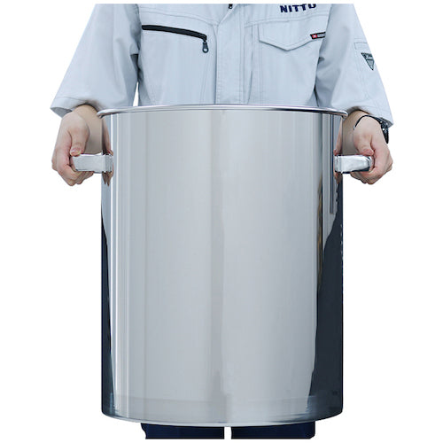 MONOVATE 스테인리스 범용 용기(손잡이식) 50L ST-39H 1개