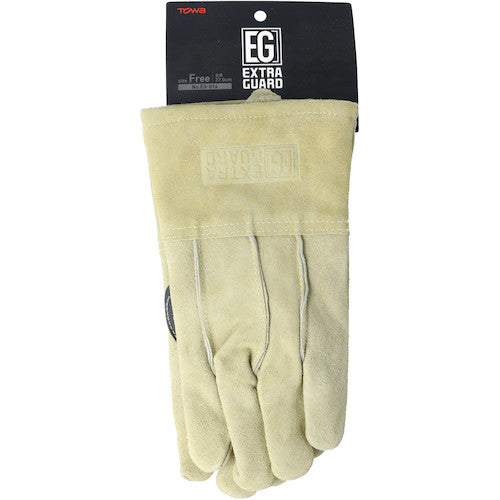 トワロン 牛床革手袋 EXTRAGUARD EG−014 TAKIBI EG-014 1 双