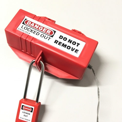 SAFERUN Outlet/Plug Lockout Device 83 x 83 x 178 mm 37048 1 pc