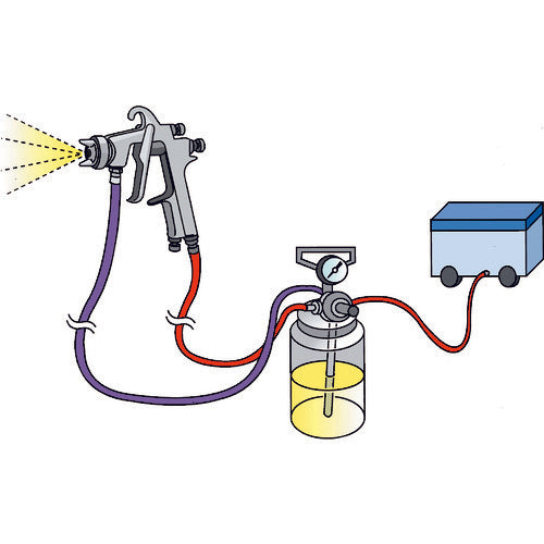 Anest Iwata Pressurized Container 2000ml PC-18D 1 piece